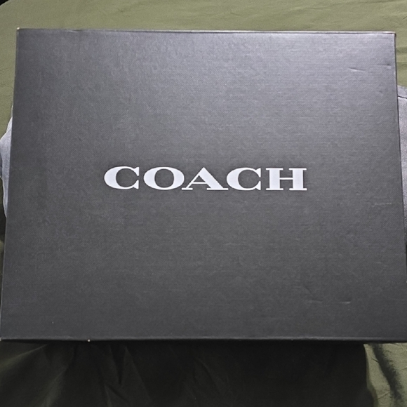 Coach Black and Tan Wedge Sandals - Picture 4 of 5